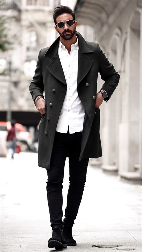 Men in coats - Men's Casual Trench Coat Slim Fit Notched Collar Long Jacket Overcoat Single Breasted Pea Coat wih Pockets. 692. 100+ bought in past month. $5399. Save 5% with coupon (some sizes/colors) FREE delivery Thu, Mar 21. Or fastest delivery Wed, Mar 20. +5. 